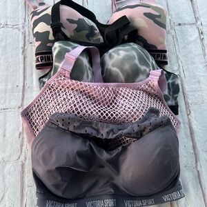 Pink and Gray Sports Bra Set of 4 bras